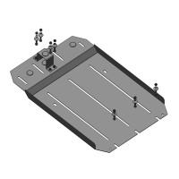 Osłona automatycznej skrzyni biegów Bronex Mitsubishi Pajero Sport 2008-2016 Standard - фото товару в інтернет магазині bronex.ua