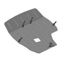 Osłona silnika Bronex Subaru Outback 2.5 CVT USA 2014-2021 Standard - фото товару в інтернет магазині bronex.ua