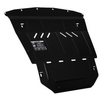 Bronex osłona silnika, skrzyni biegów, chłodnicy Nissan Qashqai J11 2017-2021 Standard - фото товару в інтернет магазині bronex.ua