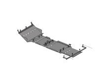 Bronex ochrona silnika, skrzyni biegów, chłodnicy, skrzyni rozdzielczej Dodge Ram 1500 2006-2009 Premium - фото товару в інтернет магазині bronex.ua