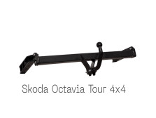 Zdejmowany hak holowniczy na 2 śruby - Skoda Octavia Tour 4x4 Universal - фото товару в інтернет магазині bronex.ua