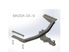 Kuty, zdejmowany hak holowniczy z 2 śrubami na płycie - Mazda E 2200 - фото товару в інтернет магазині bronex.ua