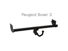 Zdejmowany hak holowniczy na 2 śruby na odlewanej płycie - Peugeot Boxer 2 - фото товару в інтернет магазині bronex.ua