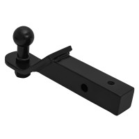 Wkładka do haka holowniczego, kwadratowa 50x50, 250 mm, czarna, Bronex - фото товару в інтернет магазині bronex.ua