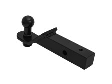 Wkładka do haka holowniczego, kwadratowa 50x50, 250 mm, czarna, Bronex - фото товару в інтернет магазині bronex.ua
